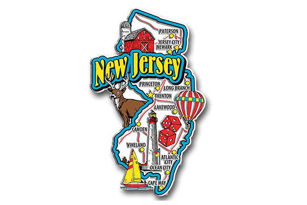 Free New Jersey Magnet Freebierush