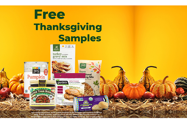 Free Thanksgiving Samples