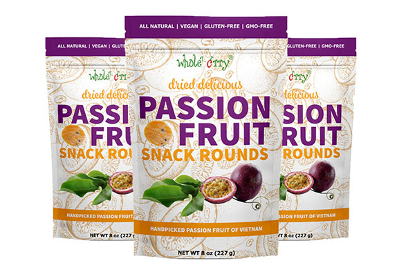 Free Wholeberry Passion Fruit Snack Rounds