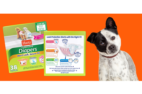 Free Hartz Disposable Dog Diapers